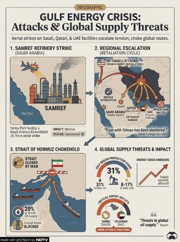 Oil Crisis Infographic
